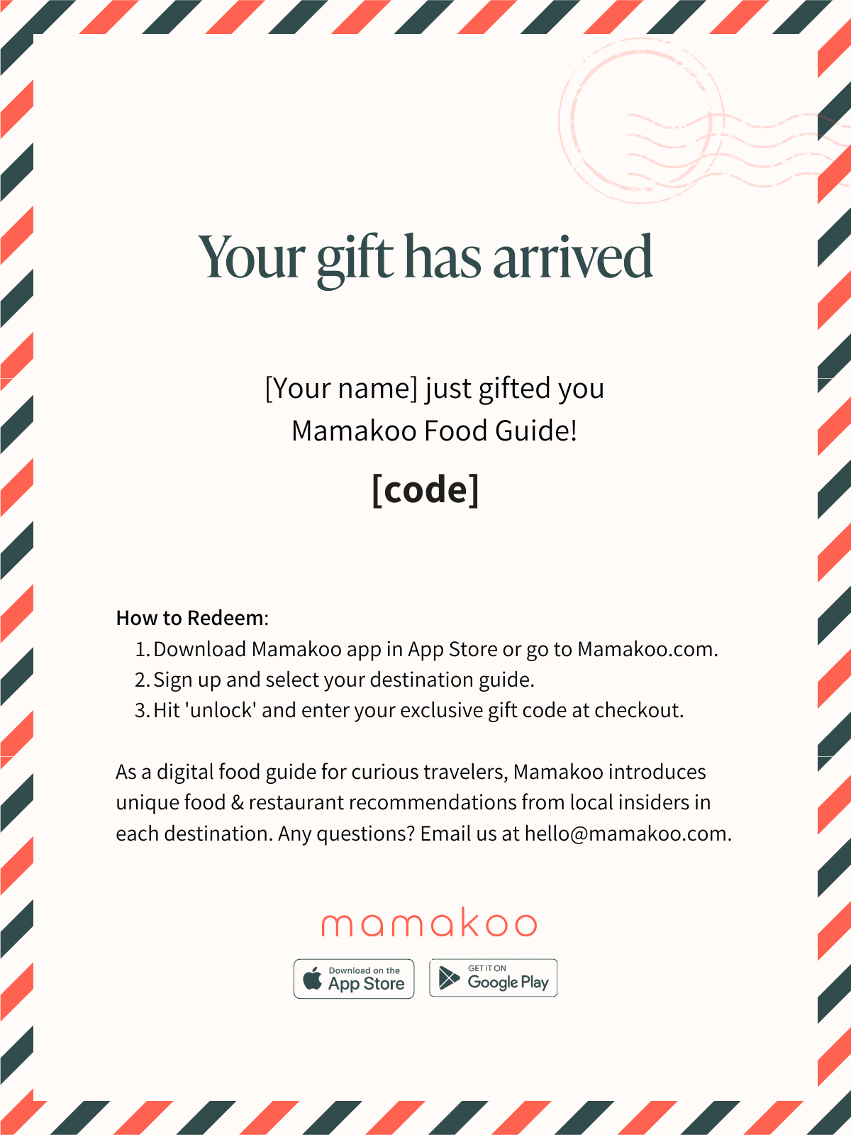 Gift a Mamakoo guide